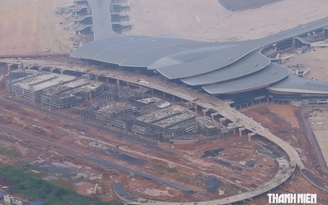 Sân bay Long Thành, nhìn từ trực thăng quân sự