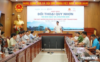 Hơn 100 chuyên gia đến Quy Nhơn bàn chuyện ứng phó biến đổi khí hậu