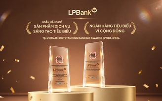LPBank được vinh danh ở 2 hạng mục tại Giải thưởng Ngân hàng Việt Nam tiêu biểu 2026