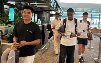 Đình Bắc, Adou Minh, Quang Vinh tạm biệt đội tuyển Việt Nam tại Indonesia: Tất bật sang Singapore đấu Shopee Cup