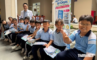 5.000 học sinh được sàng lọc tật khúc xạ, bệnh về mắt