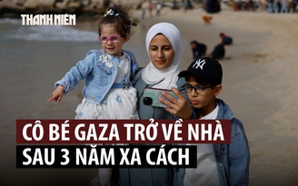Từ lồng ấp đến vùng chiến sự: Hành trình về nhà của một bé gái Gaza