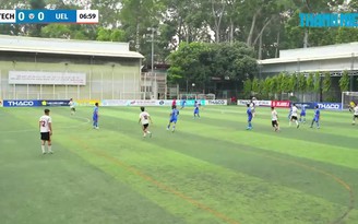Highlight Trường ĐH Công nghệ TP.HCM (HUTECH) 3-0 Trường ĐH Kinh tế - Luật (UEL): Dự play-off với chuỗi thắng