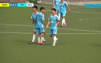 Highlight Trường  ĐH Sư phạm TDTT Hà Nội (HUPES) 4-1 Trường ĐH Công nghệ Đông Á (EAUT): Poker của Việt Hoàng