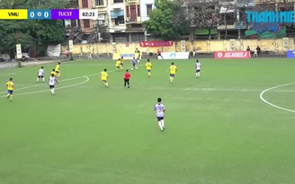 Highlight Trường ĐH Hàng Hải Việt Nam (VMU) 0-2 Trường ĐH VH TT và DL Thanh Hóa (TUCST): Bản lĩnh cựu vương