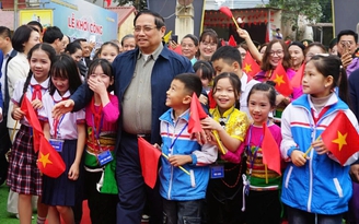 Thủ tướng Phạm Minh Chính dự lễ khởi công Trường liên cấp Cẩm Thạch