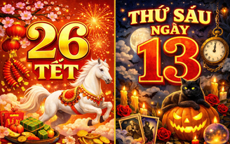 Hôm nay 26 tết là thứ sáu ngày 13: Nỗi sợ ngày này bắt nguồn từ đâu?