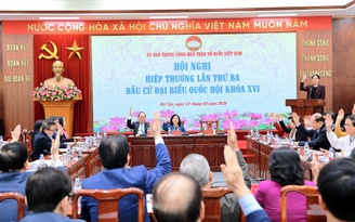 Thống nhất danh sách 217 ứng viên đại biểu Quốc hội khóa XVI ở trung ương