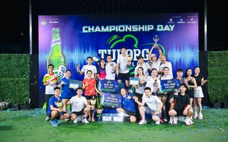 Lộ diện hai đội 'lên ngôi' trong đêm chung kết Tuborg Pickleball FINAL Championship