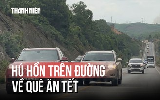 Lấn làn, vượt ẩu trên cao tốc Cam Lộ - La Sơn