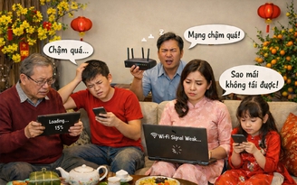 Nhà đông người ngày tết, làm sao để mạng Wi-Fi không ì ạch?