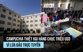 Người dân Campuchia mất hàng chục triệu USD vì lừa đảo trực tuyến