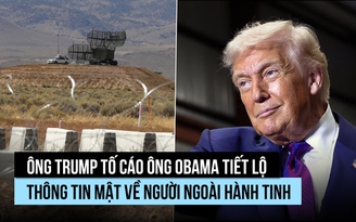 Ông Trump chỉ trích ông Obama tiết lộ 'thông tin mật' về người ngoài hành tinh