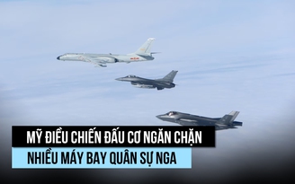 Chiến đấu cơ Mỹ chặn máy bay quân sự Nga ở Alaska