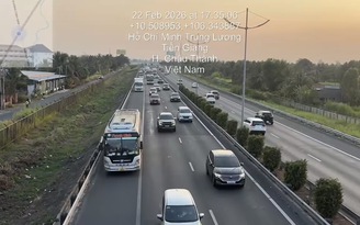 Chạy vào làn khẩn cấp trên cao tốc theo hướng dẫn của CSGT có bị phạt nguội?