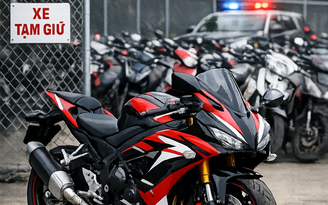 Công an TP.HCM tìm chủ sở hữu 13 mô tô quá hạn tạm giữ