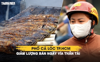Ngày vía Thần tài, phố cá lóc TP.HCM giảm lượng bán: ‘Như mọi năm là kẹt xe rồi’