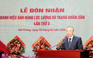 Tổng Bí thư Tô Lâm: Tiếp tục xây dựng Quân chủng Hải quân tinh, gọn, mạnh