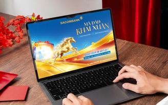 Ưu đãi lộc xuân mừng năm mới từ SACOMBANK