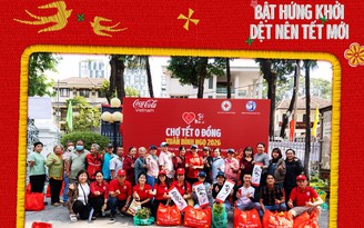 Chợ Tết 0 Đồng của Coca - Cola mang niềm vui đến hàng ngàn người dịp tết