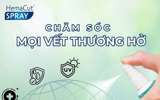Sử dụng chai xịt vết thương khi nào để hạn chế nhiễm trùng, sẹo xấu?