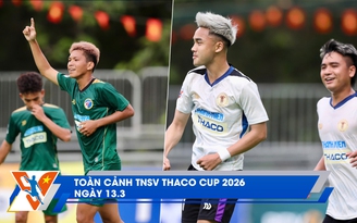 Toàn cảnh TNSV THACO Cup 13.3: Tiền đạo Đà Nẵng chờ ngày tái đấu nhà vô địch | Cặp đấu tứ kết dần lộ diện