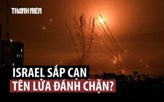 Israel đang cạn tên lửa đánh chặn đòn trả đũa từ Iran?