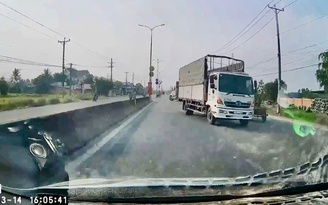 Tài xế xe tải chạy ngược chiều trên quốc lộ, bị phạt 19 triệu đồng