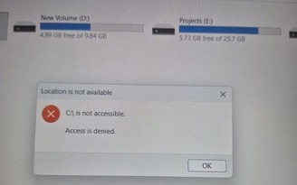 Microsoft chỉ ra thủ phạm khiến ổ C trên windows 11 bỗng dưng bị khóa
