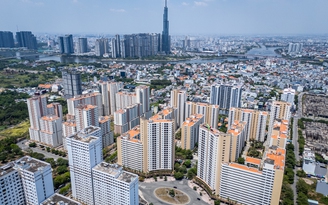 Cận cảnh khu căn hộ nghìn tỉ xuống cấp ở Thủ Thiêm chuẩn bị đấu giá