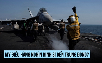 Mỹ điều tàu đổ bộ, hàng nghìn lính thủy đánh bộ đến Trung Đông?