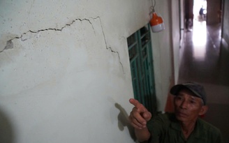 Thi công đường làm nứt nhà dân, 3 năm chưa bồi thường