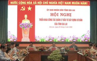 Gia Lai yêu cầu rà soát toàn bộ dự án đầu tư, tránh lãng phí vốn