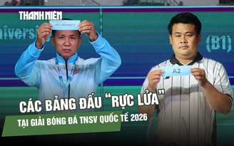 Lộ diện các bảng đấu 'rực lửa' tại giải bóng đá TNSV quốc tế lần II năm 2026 cúp THACO
