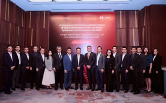 Hạ tầng GELEX công bố hoàn tất khoản vay hợp vốn 200 triệu USD với HSBC