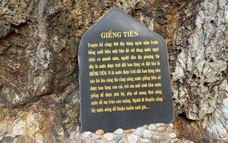 Sẽ vệ sinh Giếng Tiên nơi ca sĩ Juky San ngâm mình