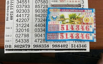 Trúng 4 tỉ xổ số miền Nam, vợ chồng ở Cà Mau trùm kín mít đi đổi thưởng