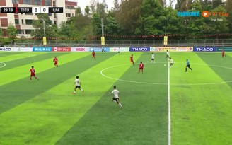 Highlight Trường ĐH Tôn Đức Thắng 0-1 Trường ĐH Công nghiệp TP.HCM: Thắng nghẹt thở ngày ra quân