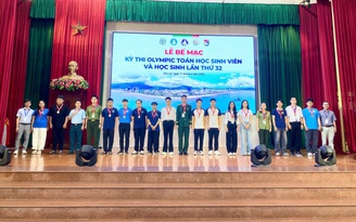 Hơn 660 sinh viên tranh tài Olympic toán học toàn quốc 