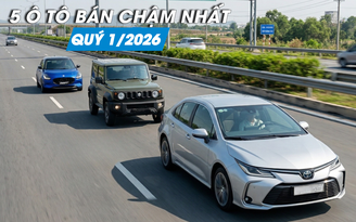 Loạt ô tô bán chậm nhất tại Việt Nam quý đầu năm 2026