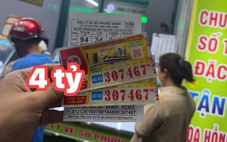 Công nhân trúng độc đắc 4 tỉ xổ số miền Nam, lãnh tiền ngay khi tan làm