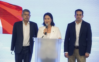 Bà Fujimori dẫn đầu cuộc bầu cử tổng thống Peru