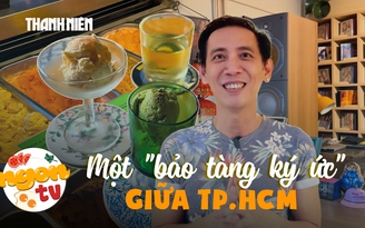 'Bảo tàng ký ức' thu nhỏ giữa TP.HCM: Một quán kem, nhiều câu chuyện