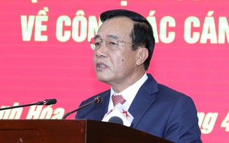 Thượng tướng Lê Đức Thái làm Bí thư Tỉnh ủy Thanh Hóa