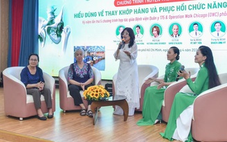 Gần 200 bệnh nhân tìm lại được bước đi nhờ thay khớp háng miễn phí