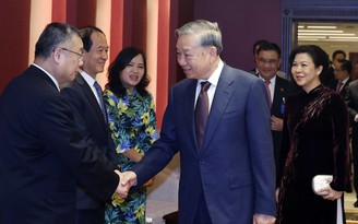 Tổng Bí thư, Chủ tịch nước gặp mặt thân nhân tướng lĩnh, nhân sĩ hữu nghị Việt-Trung