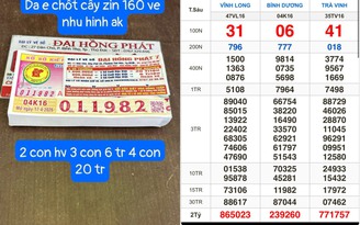 Xổ số miền Nam ngày 17 tháng 4: Một người vừa trúng 2,4 tỉ đồng đài Bình Dương
