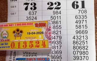 Xổ số miền Nam ngày 19 tháng 4: Khách trúng đài Tiền Giang lãnh tiền ngay