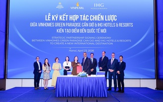 Vinhomes Green Paradise Cần Giờ và IHG Hotels & Resorts kiến tạo điểm đến quốc tế mới