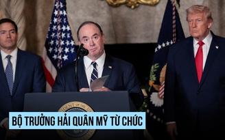 Bộ trưởng Hải quân Mỹ bất ngờ từ chức